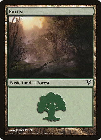 Forest (242) [Avacyn Restored] | Good Games Cannington