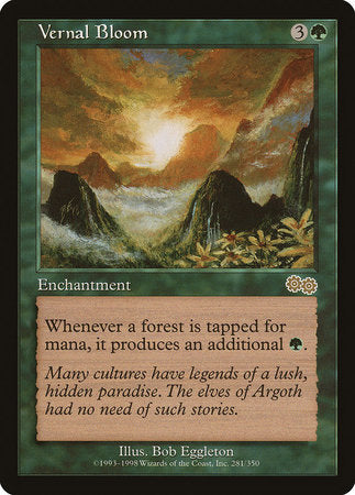 Vernal Bloom [Urza's Saga] | Good Games Cannington