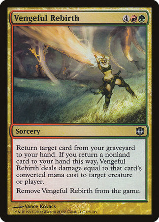 Vengeful Rebirth [Alara Reborn] | Good Games Cannington