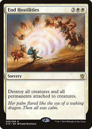 End Hostilities [Khans of Tarkir] | Good Games Cannington