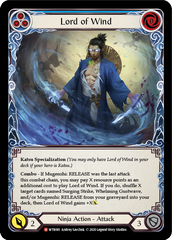 Lord of Wind [U-WTR081] (Welcome to Rathe Unlimited)  Unlimited Normal | Good Games Cannington