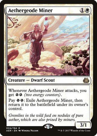 Aethergeode Miner [Aether Revolt] | Good Games Cannington