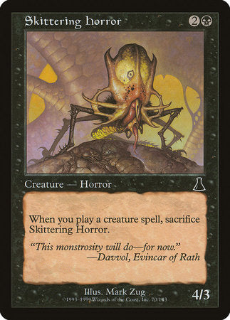 Skittering Horror [Urza's Destiny] | Good Games Cannington
