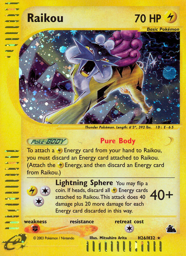Raikou (H26/H32) [Skyridge] | Good Games Cannington