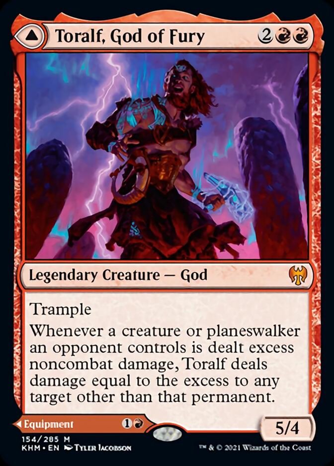 Toralf, God of Fury // Toralf's Hammer [Kaldheim] | Good Games Cannington