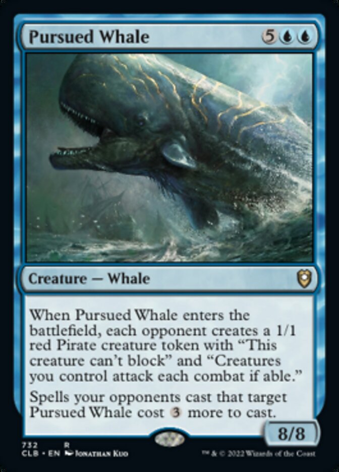 Pursued Whale [Commander Legends: Battle for Baldur's Gate] | Good Games Cannington