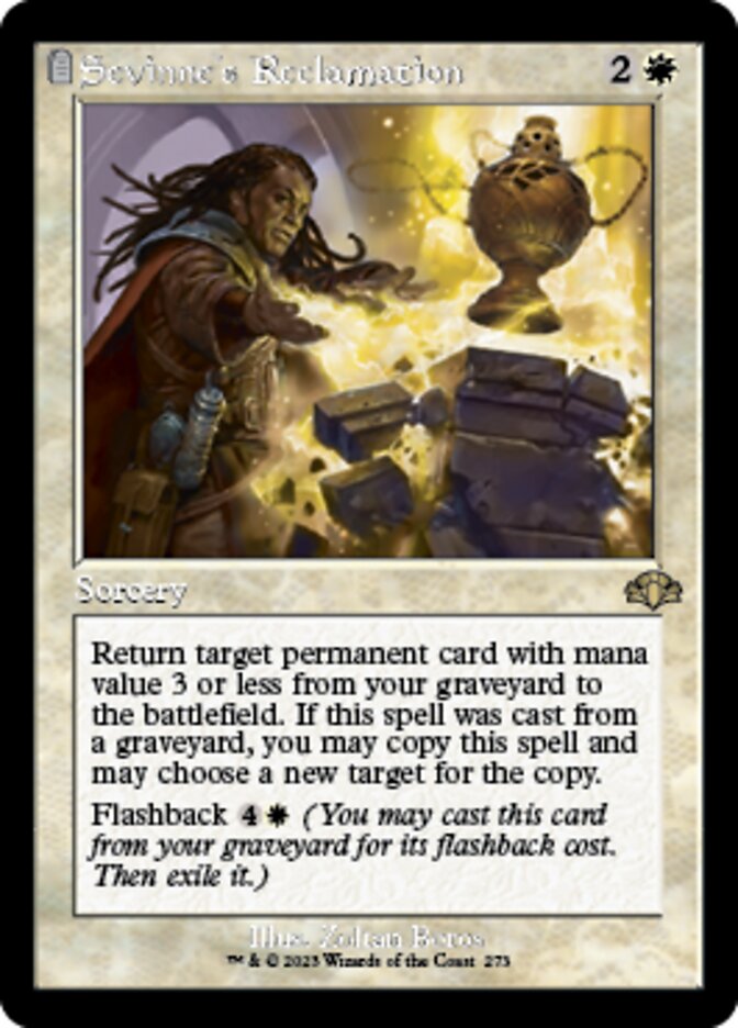 Sevinne's Reclamation (Retro) [Dominaria Remastered] | Good Games Cannington