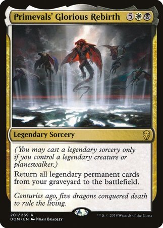 Primevals' Glorious Rebirth [Dominaria] | Good Games Cannington