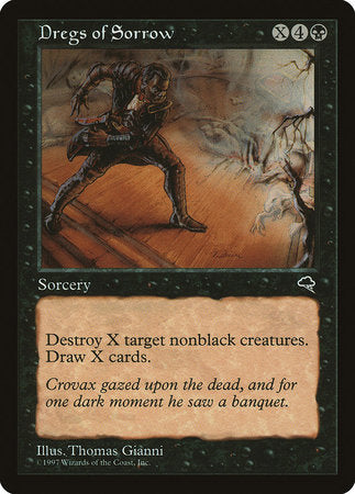 Dregs of Sorrow [Tempest] | Good Games Cannington