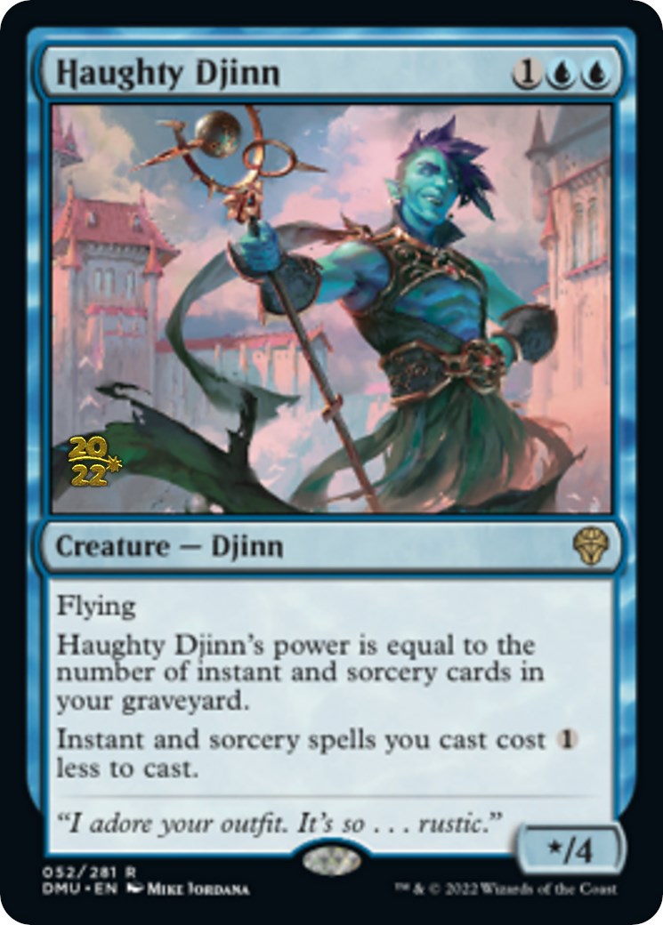 Haughty Djinn [Dominaria United Prerelease Promos] | Good Games Cannington