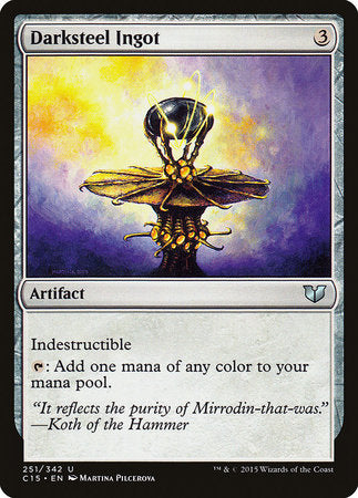 Darksteel Ingot [Commander 2015] | Good Games Cannington