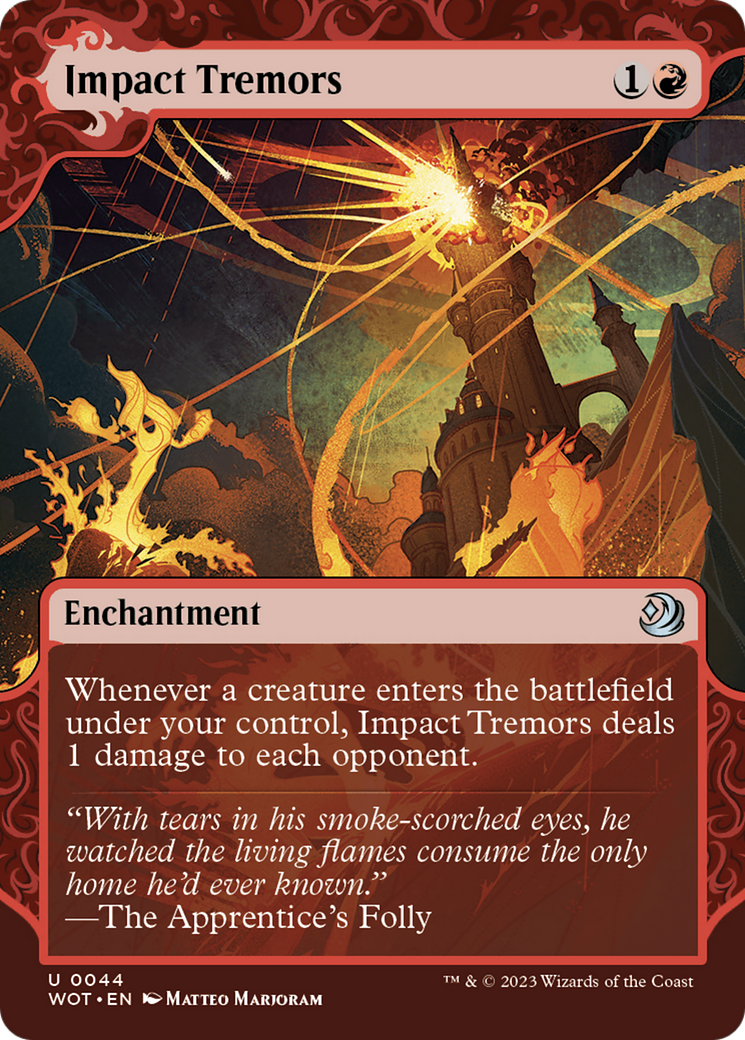 Impact Tremors [Wilds of Eldraine: Enchanting Tales] | Good Games Cannington