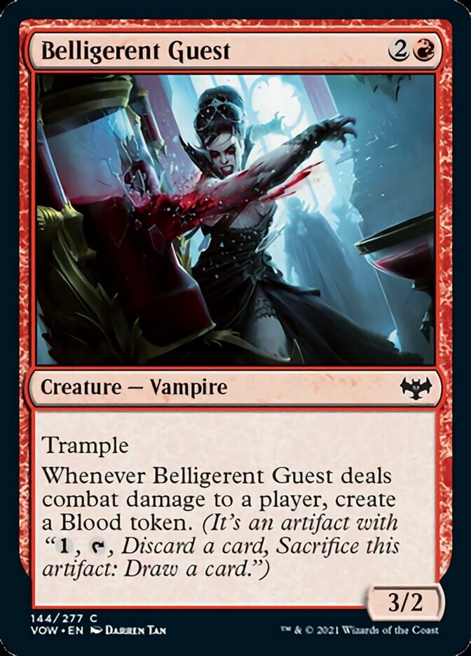Belligerent Guest [Innistrad: Crimson Vow] | Good Games Cannington