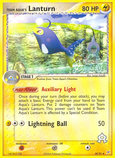 Team Aqua's Lanturn (28/95) [EX: Team Magma vs Team Aqua] | Good Games Cannington