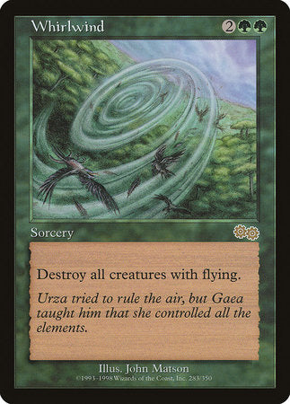 Whirlwind [Urza's Saga] | Good Games Cannington