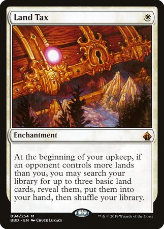 Land Tax [Battlebond] | Good Games Cannington
