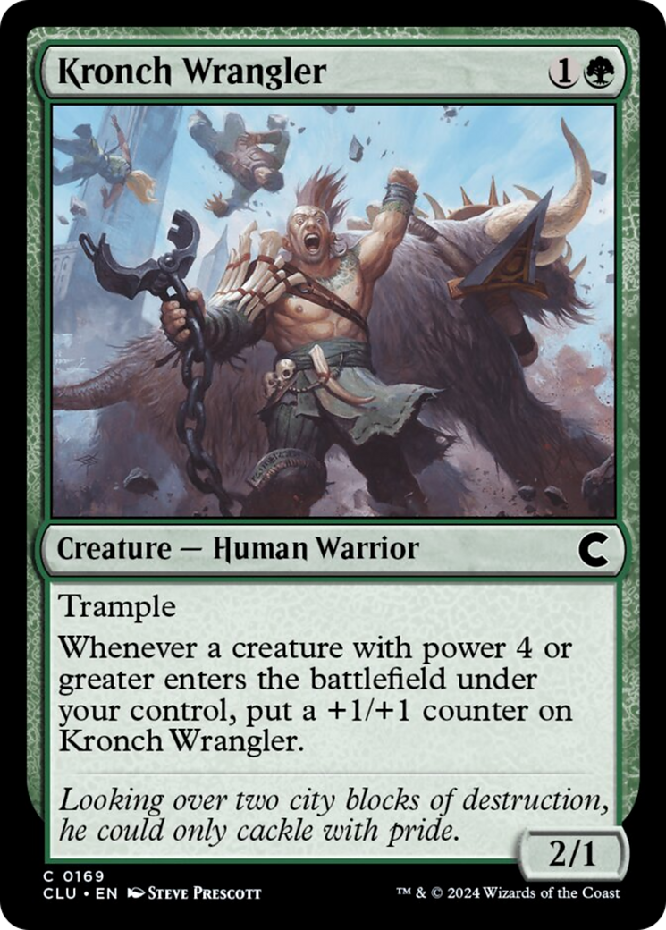 Kronch Wrangler [Ravnica: Clue Edition] | Good Games Cannington