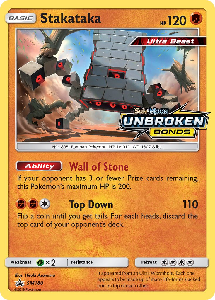 Stakataka (SM180) [Sun & Moon: Black Star Promos] | Good Games Cannington