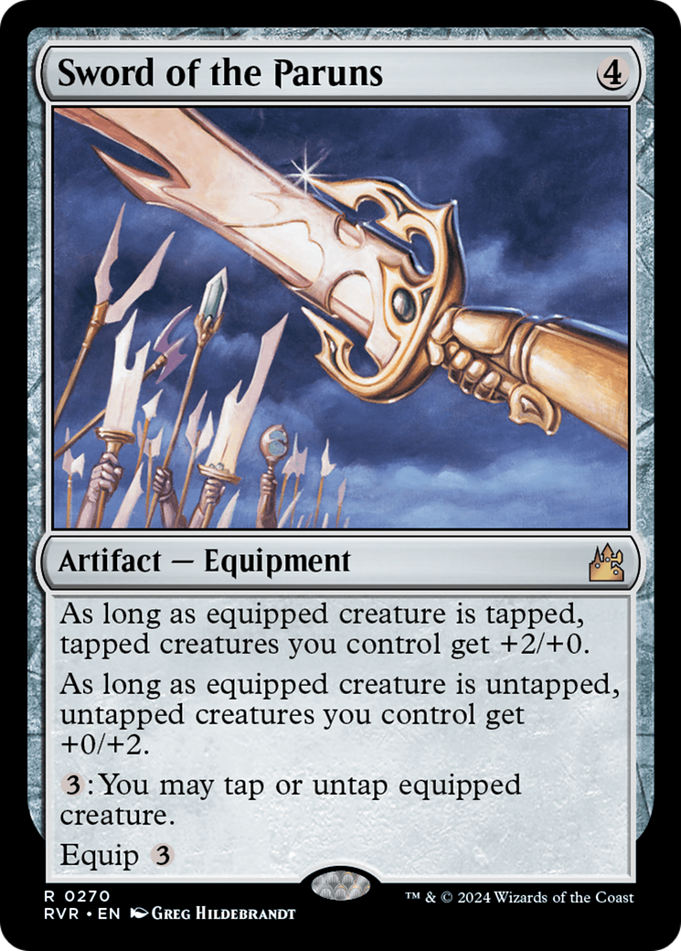 Sword of the Paruns [Ravnica Remastered] | Good Games Cannington