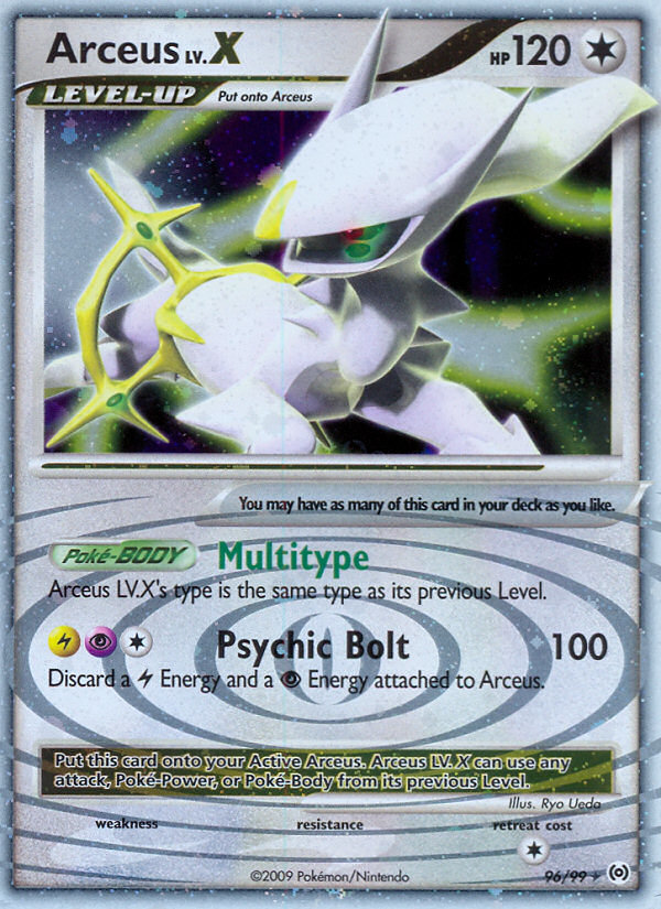 Arceus LV.X (96/99) [Platinum: Arceus] | Good Games Cannington