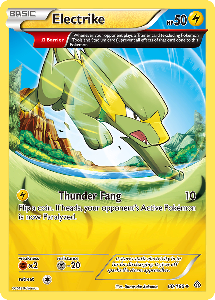Electrike (60/160) [XY: Primal Clash] | Good Games Cannington