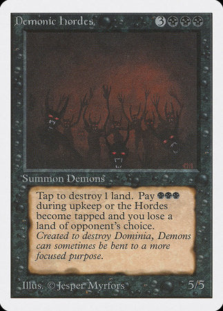 Demonic Hordes [Unlimited Edition] | Good Games Cannington