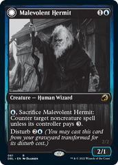 Malevolent Hermit // Benevolent Geist [Innistrad: Double Feature] | Good Games Cannington
