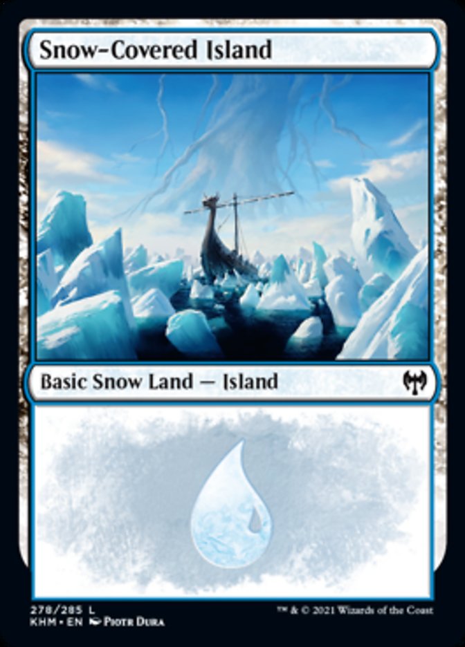 Snow-Covered Island (278) [Kaldheim] | Good Games Cannington