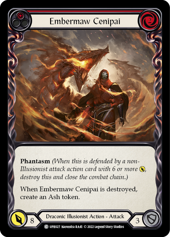 Embermaw Cenipai (Red) [UPR027] (Uprising) | Good Games Cannington