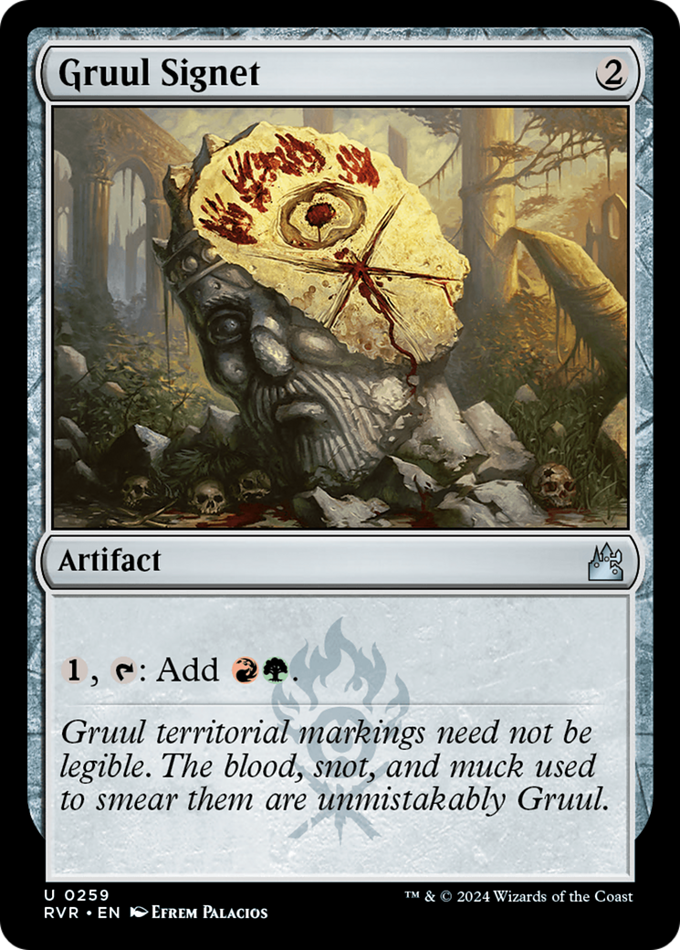 Gruul Signet [Ravnica Remastered] | Good Games Cannington