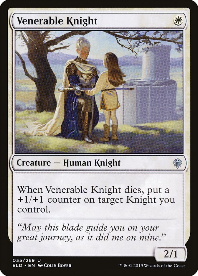 Venerable Knight [Throne of Eldraine] | Good Games Cannington