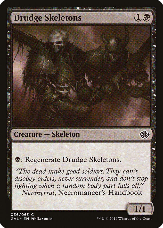Drudge Skeletons (Garruk vs. Liliana) [Duel Decks Anthology] | Good Games Cannington