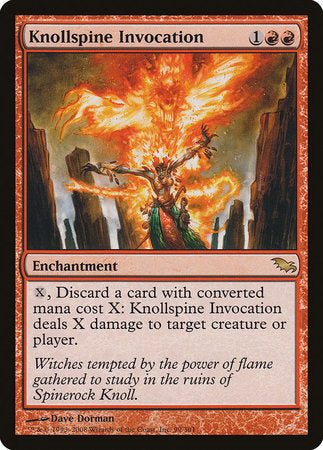 Knollspine Invocation [Shadowmoor] | Good Games Cannington