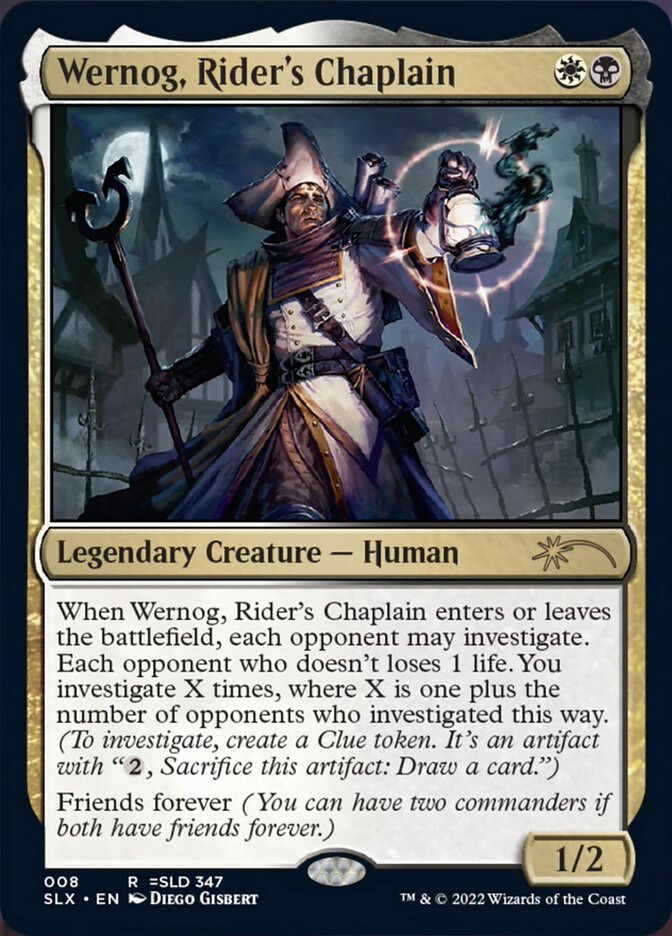 Wernog, Rider's Chaplain [Secret Lair: Universes Within] | Good Games Cannington