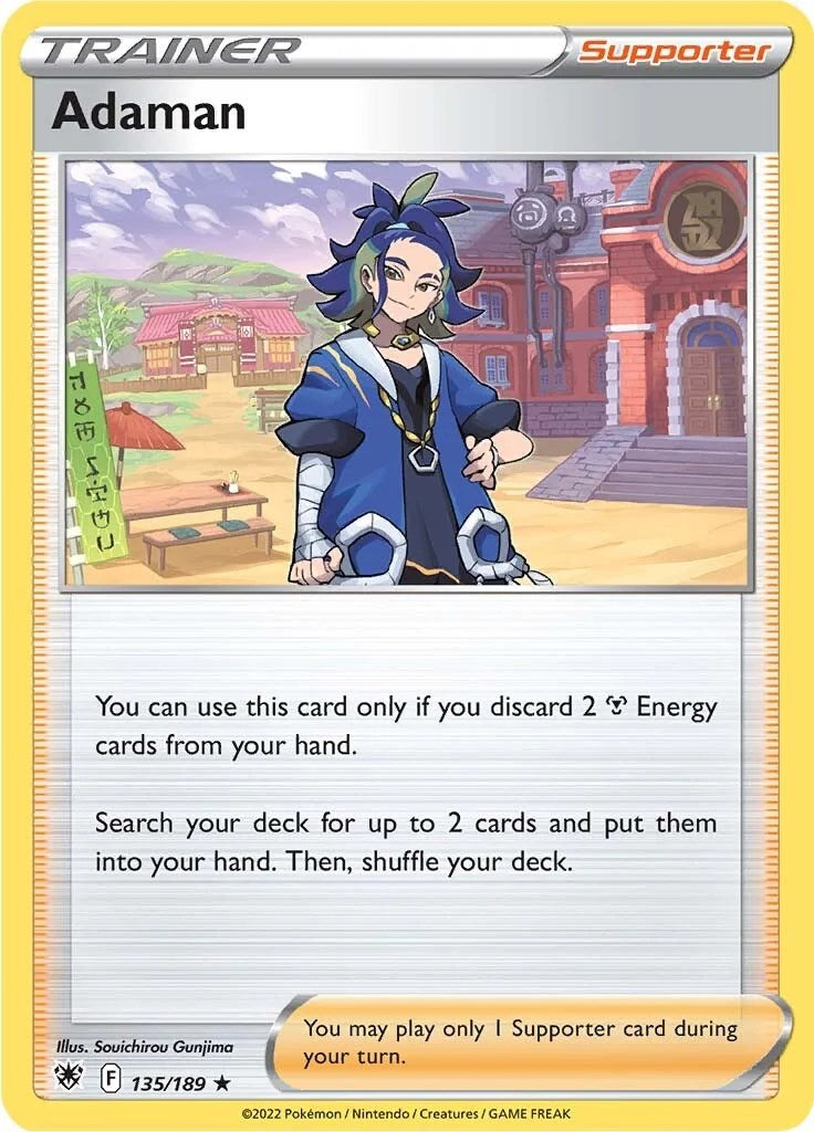 Adaman (135/189) (Theme Deck Exclusive) [Sword & Shield: Astral Radiance] | Good Games Cannington