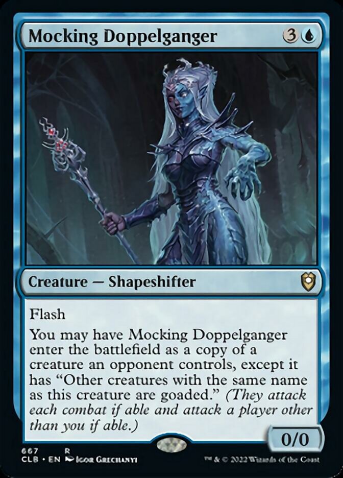 Mocking Doppelganger [Commander Legends: Battle for Baldur's Gate] | Good Games Cannington