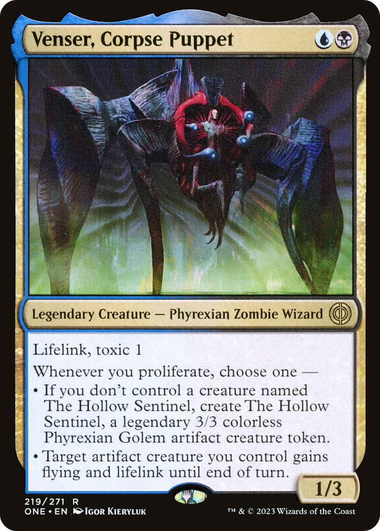 Venser, Corpse Puppet [Phyrexia: All Will Be One] | Good Games Cannington