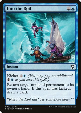 Into the Roil [Commander 2018] | Good Games Cannington
