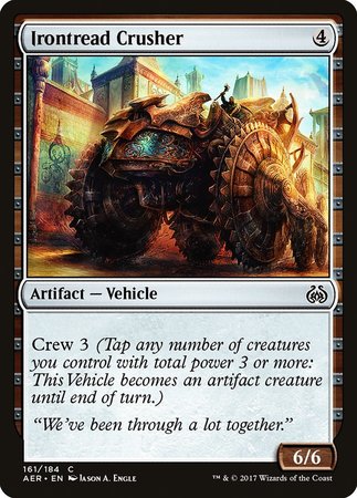 Irontread Crusher [Aether Revolt] | Good Games Cannington