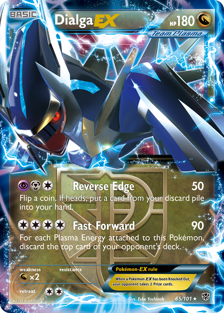 Dialga EX (65/101) [Black & White: Plasma Blast] | Good Games Cannington