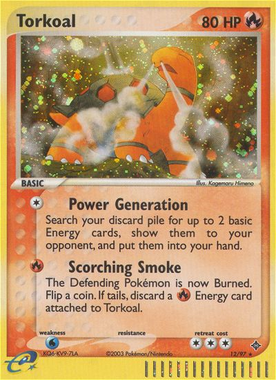 Torkoal (12/97) [EX: Dragon] | Good Games Cannington
