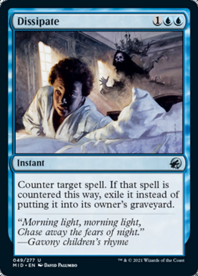 Dissipate [Innistrad: Midnight Hunt] | Good Games Cannington