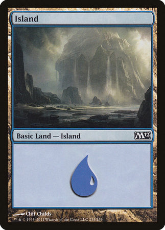 Island (235) [Magic 2012] | Good Games Cannington
