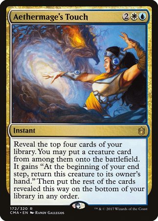 Aethermage's Touch [Commander Anthology] | Good Games Cannington