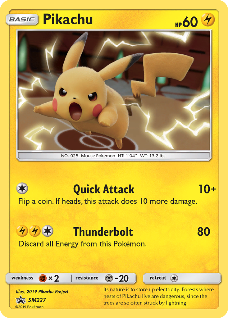 Pikachu (SM227) [Sun & Moon: Black Star Promos] | Good Games Cannington