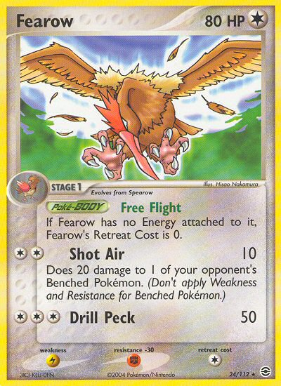 Fearow (24/112) [EX: FireRed & LeafGreen] | Good Games Cannington