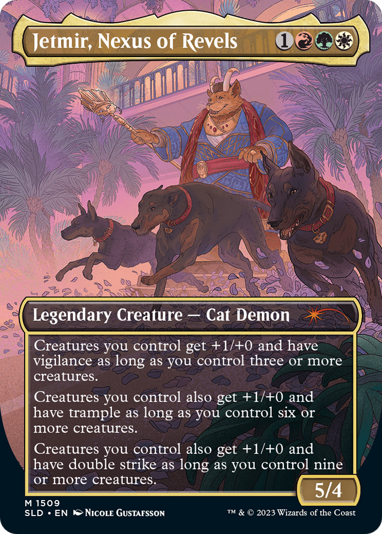 Jetmir, Nexus of Revels // Jetmir, Nexus of Revels [Secret Lair Commander Deck: Raining Cats and Dogs] | Good Games Cannington