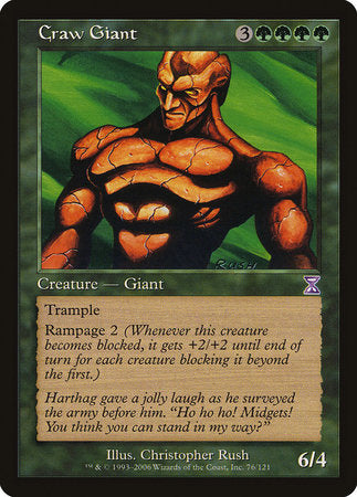 Craw Giant [Time Spiral Timeshifted] | Good Games Cannington