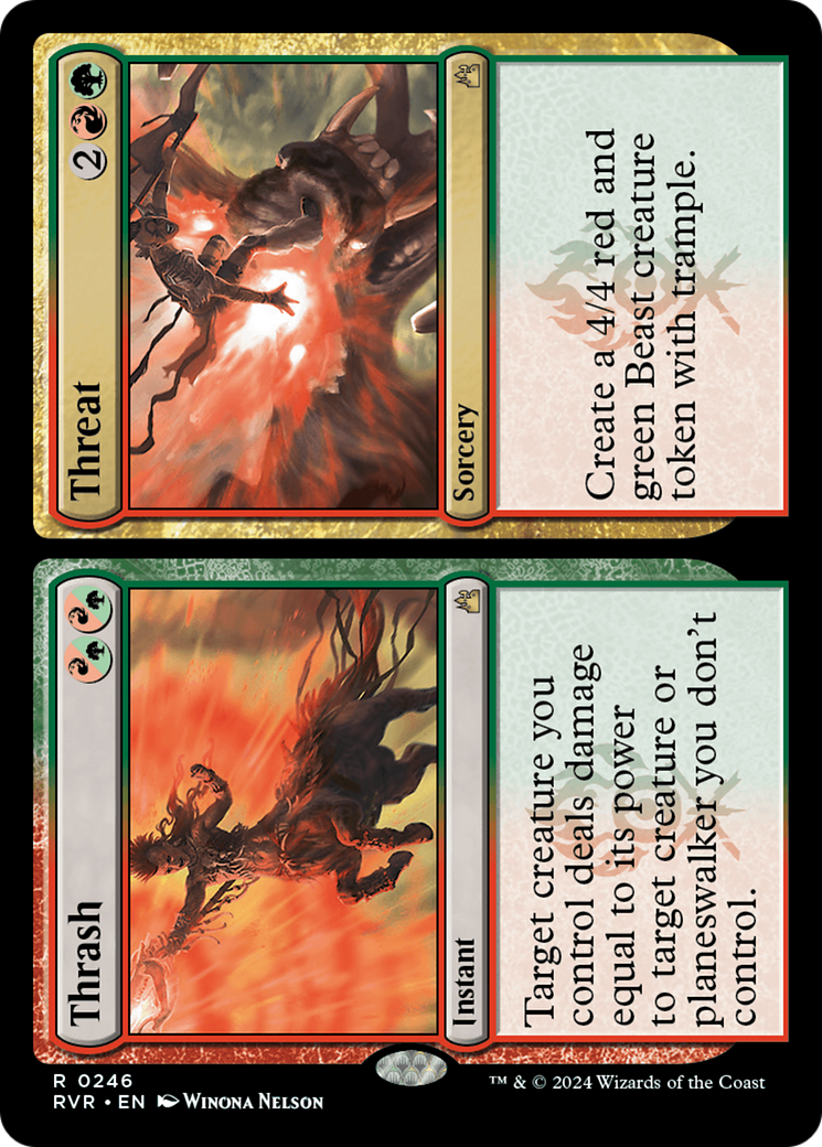 Thrash // Threat [Ravnica Remastered] | Good Games Cannington