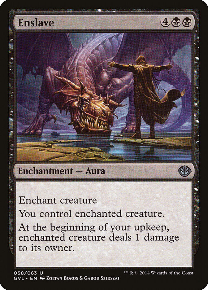Enslave (Garruk vs. Liliana) [Duel Decks Anthology] | Good Games Cannington